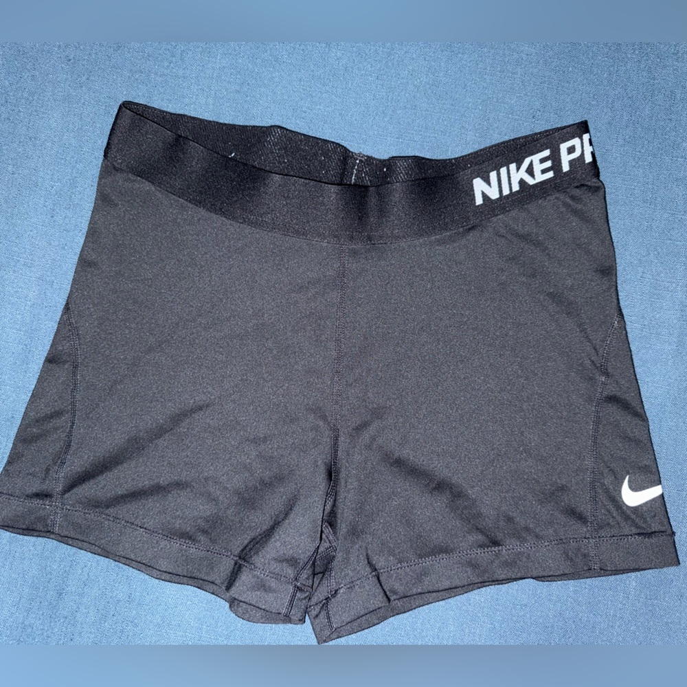 Nike Pro Black Athletic Compression Shorts